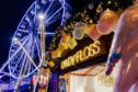 The Candy Floss bar at Dundee's Winterfest.