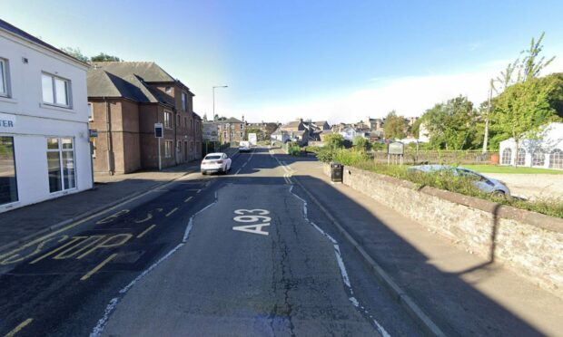 Boat Brae in Blairgowrie, one of the streets affected by the roadworks.