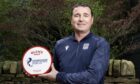 Gary Bowyer with his November award. Image: submitted.