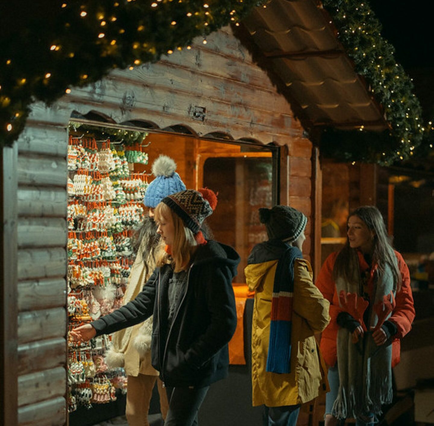Christmas market in Dundee
