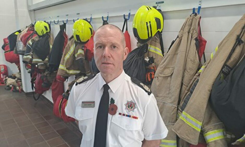 Assistant chief fire officer David Farries.