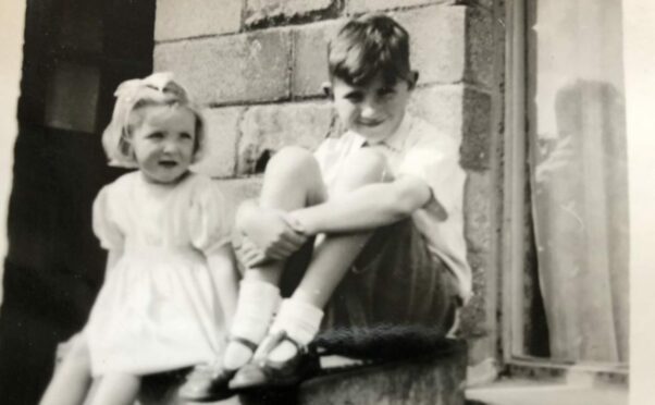 Gordon Anderson and his sister Mary have been reminiscing on their time in post-war Dundee.