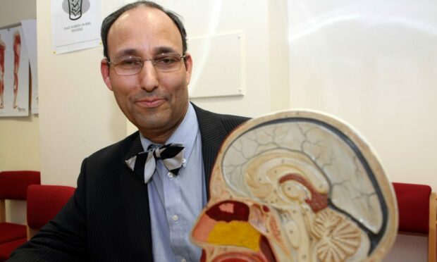 Prof Eljamel performed surgery which left his patient with severe disabilities. Image: DC Thomson.