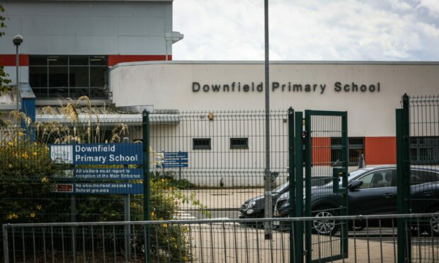 Downfield Primary in Dundee. Image: Mhairi Edwards/DCT Media