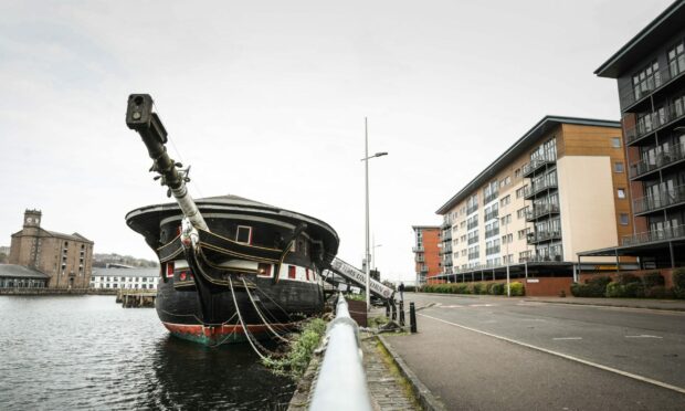 HMS Unicorn has reopened. Image: Mhairi Edwards/DC Thomson