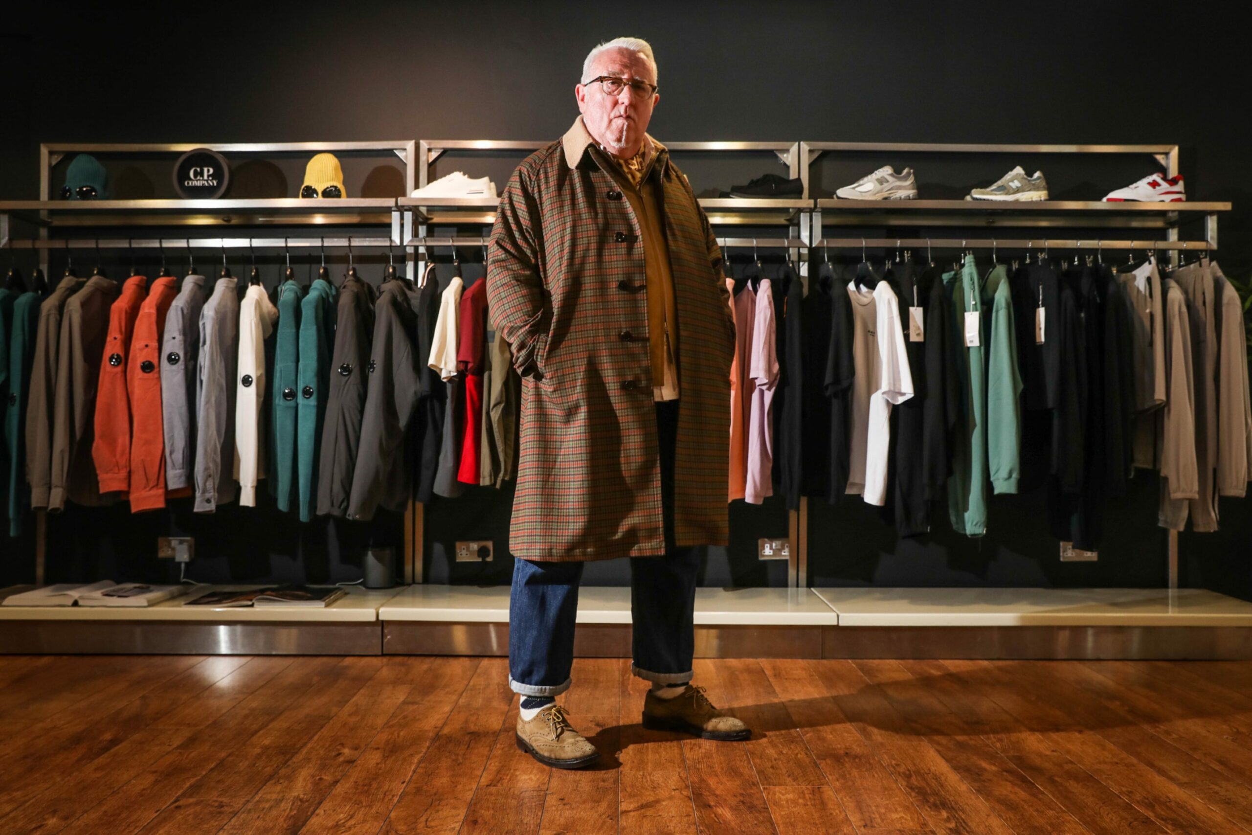 Manifesto owner Forrey Rosscraig in Dundee store.