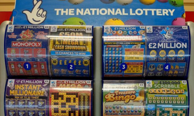 The Fife man played Treasure Bingo through the National Lottery website. Image: Shutterstock