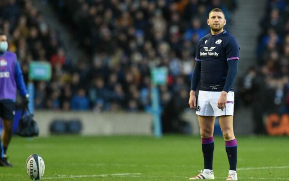 Finn Russell is back in the Scotland squad, but probably won't be straight back in the starting team.