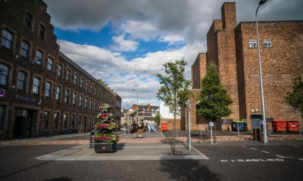 The £1.5m Mill Street project has won a top national award. Image: Perth and Kinross Council.