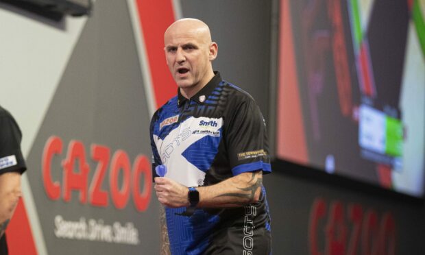 Alan Soutar launched a comeback. Image: PDC
