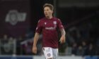 Ricky Little made his 350th appearance for Arbroath at Morton. Image: SNS