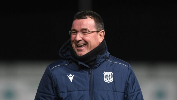 Dundee manager Gary Bowyer. Image: SNS.