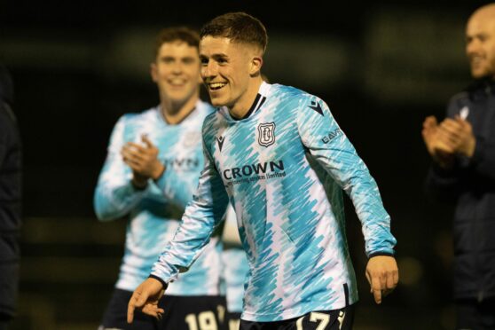 Luke McCowan enjoyed his return to Ayr United on Friday night. Image: SNS.