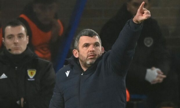 St Johnstone manager Callum Davidson. Image: SNS.