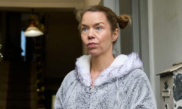 Anna Maxwell Martin as Julia in Motherland.