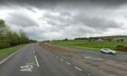 The A9 between Blackford and Balhaldie is closed southbound. Image: Google Maps