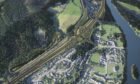 How a dualled A9 at Dunkeld could look.