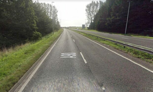 The A90 near Forfar. Image: Google Street View.