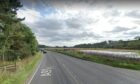 The A91 between St Andrews and Guardbridge where a man died in a crash. Image: Google Maps.
