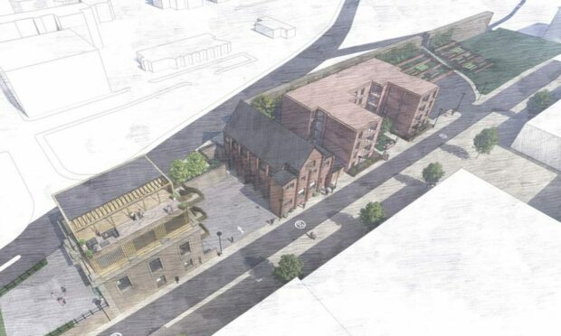 An artist's impression of the Blackscroft plans. Image: Wilson Paul Architects,