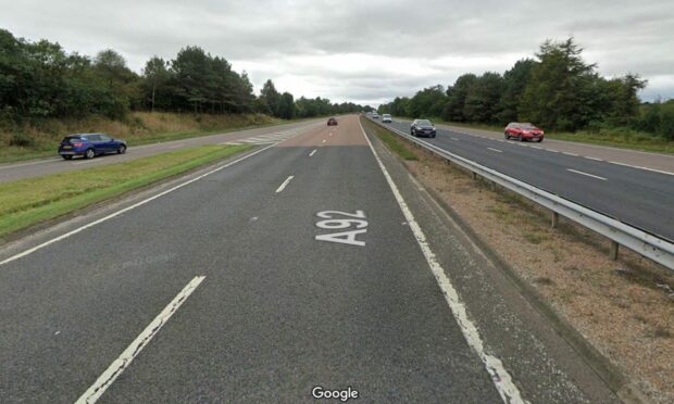 The A92 near Cowdenbeath. Image: Google Street View