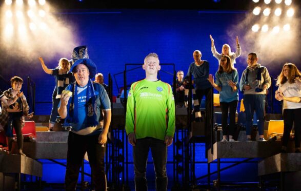 Colin McCredie in Oh When the Saints at Perth Theatre.