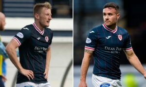 Liam Dick ‘ecstatic’ to see ‘different’ Lewis Vaughan back on the scoresheet for Raith Rovers