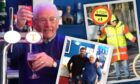 Donald Crichton was lollipop man at Oakbank School, Perth, for 25 years.