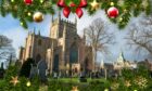 Dunfermline Abbey at Christmas time