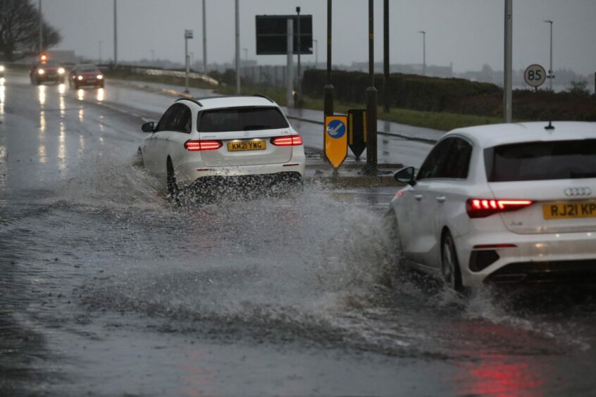 flash floods broughty ferry