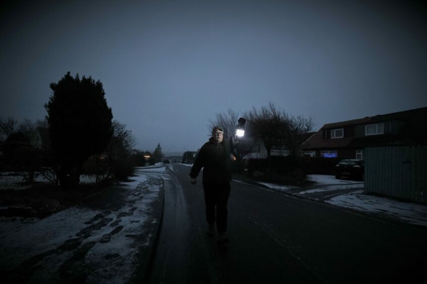 Maryknowe in the dark 