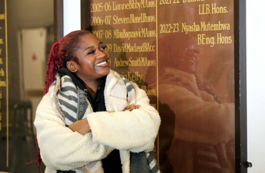 Ash is the first black female president to be elected at DUSA.
