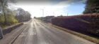 One man was taken to hospital after the one-vehicle accident on the B9130. Image: Google