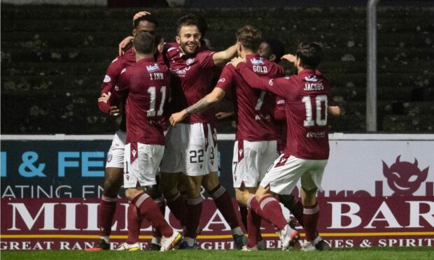 Gayfield has been a happy hunting ground for Arbroath until this term. Image: SNS