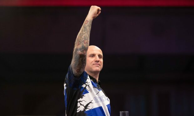 Alan Soutar will have more diary pages to write after reaching the last 16. Image: PDC