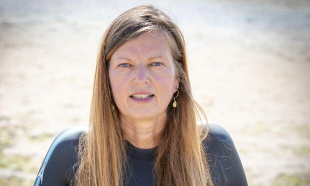 Judith Dunlop is a Fife yoga teacher who runs Elie Seaside Spa. Image: Judith Dunlop.