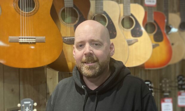Kenny's Music managing director Alex Marten