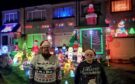 Ian and Syd Craighead have had a Christmas lights display every year since 2013 in memory of Sara. Image: Ian Craighead
