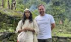 Andy Charlton with a tribal leader en route to the Lost City. Image: Andy Charlton