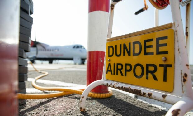 Dundee Airport. Image: Kim Cessford/DC Thomson.