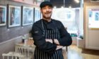 Chef Xen Larg of For Food Sake in The Cafe at Number 16 in Aberdour. Image: Kim Cessford/DC Thomson