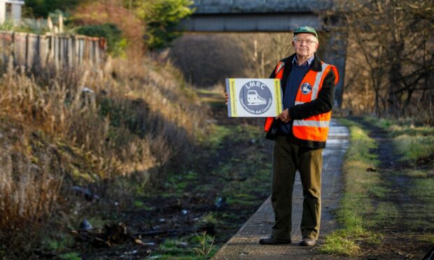 Allen Armstrong, who is calling for a drivers depot as part of the Levenmouth rail link.