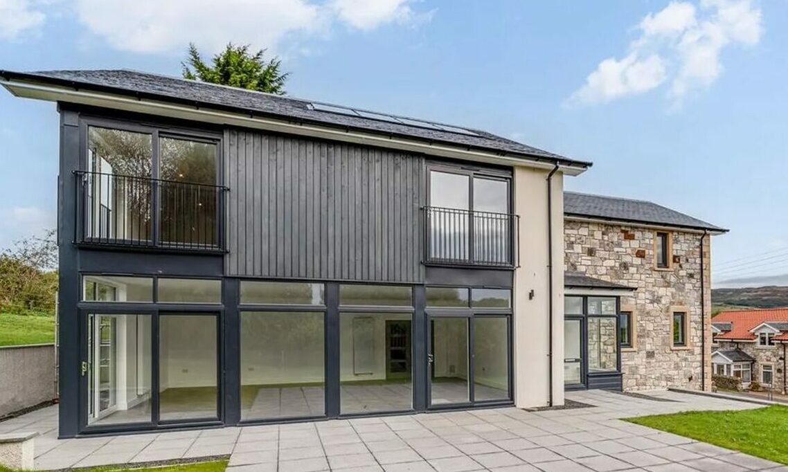 Stunning £700k house in Fife village Keltybridge with electric lift