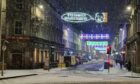 Snow in Dundee last week. Image: Bryan Copland/DC Thomson.