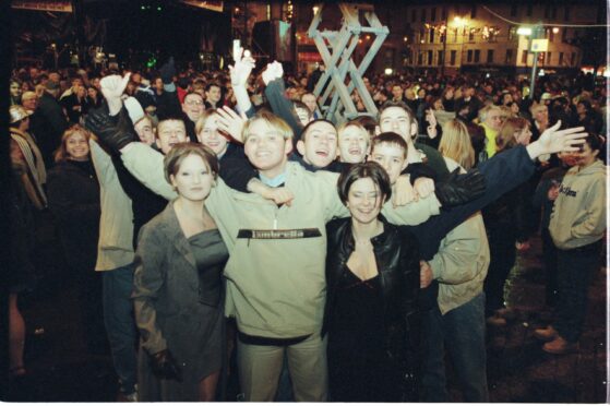 Were you there in the City Square when the clock struck 12 and ushered in 2000?