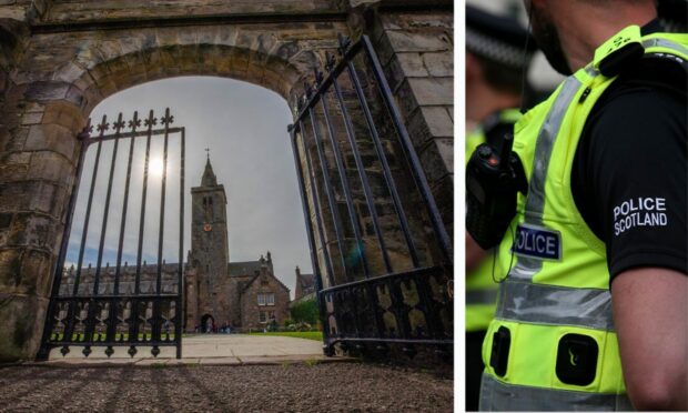 Police are investigating the scams at St Andrews University. Image: DC Thomson.