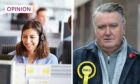 call centre employee/John Nicolson MP
