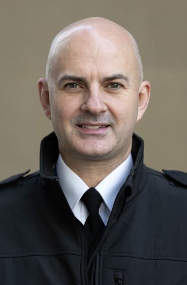 Police Scotland Tayside Divisional Commander Chief Superintendent Phil Davison