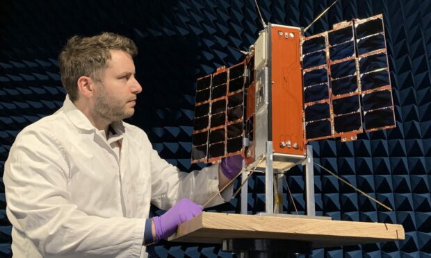 The tiny Prometheus-2 satellite has Dundee technology on board.