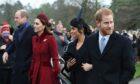 Royals present and past attend Christmas Day church service in 2018.